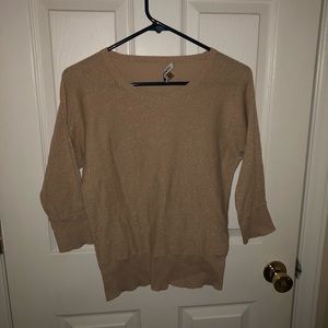 Sparkly gold DKNY shirt